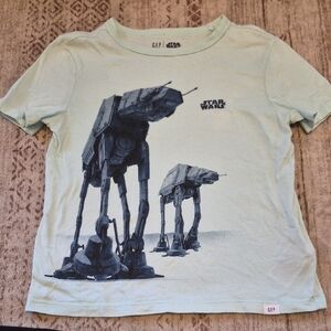 GAP Kids Star Wars Graphic Tee - Light Blue Sz Small